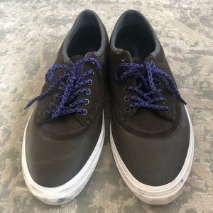 Men’s suede Converse brown and purple worn once